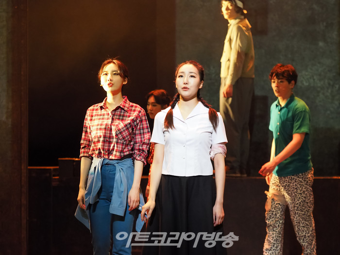 뮤지컬 '광주' 기자간담회(문수경 역 최지혜, 심효정 역 서은지). 2023.05.16 사진 ⓒ아트코리아방송 이용선 기자​