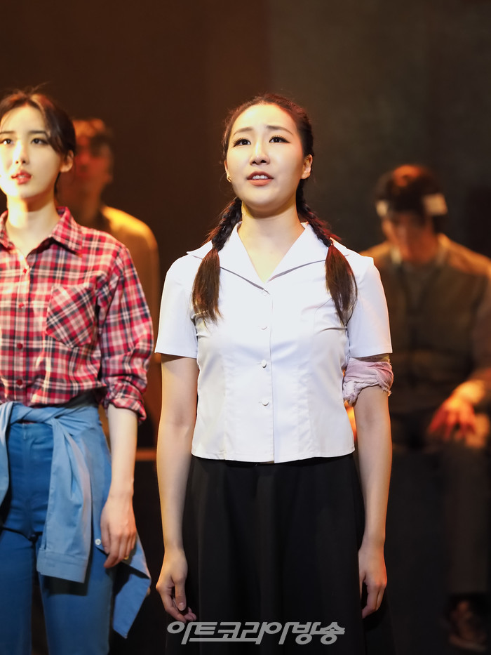 뮤지컬 '광주' 기자간담회(문수경 역 최지혜, 심효정 역 서은지). 2023.05.16 사진 ⓒ아트코리아방송 이용선 기자​