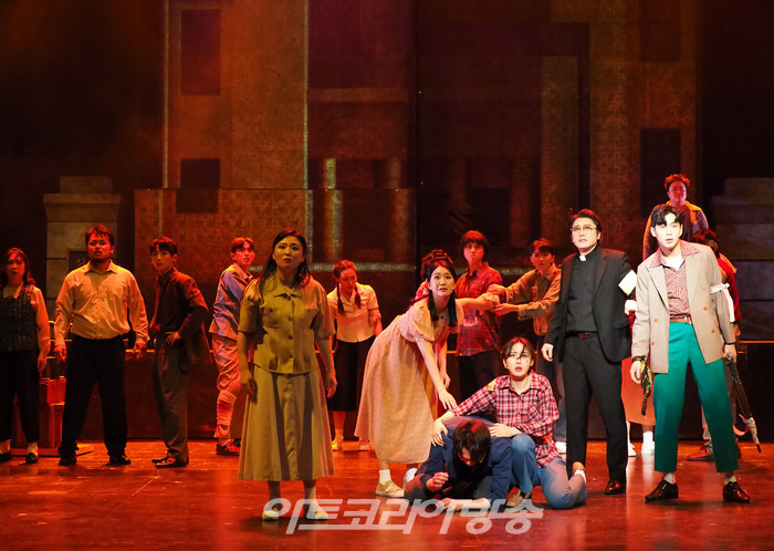 뮤지컬 '광주' 기자간담회(문수경 역 최지혜). 2023.05.16 사진 ⓒ아트코리아방송 이용선 기자​