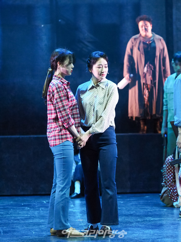 뮤지컬 '광주' 기자간담회(문수경 역 최지혜, 정화인 역 김수). 2023.05.16 사진 ⓒ아트코리아방송 이용선 기자​