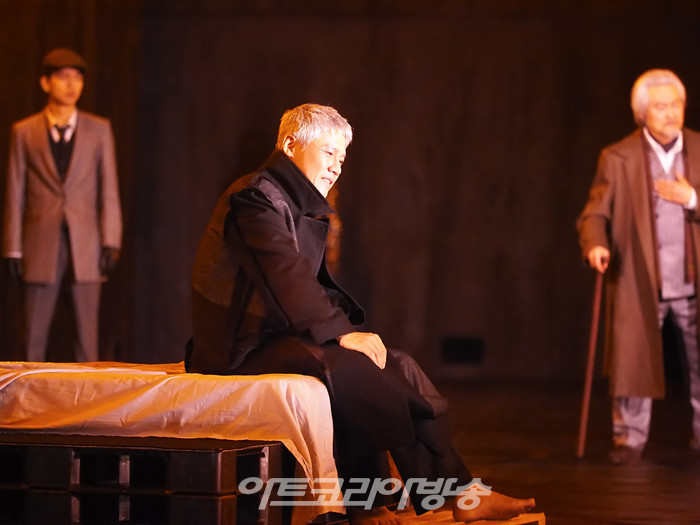 연극 '오셀로' 프레스콜(오셀로 역 박호산) 2023.05.18 사진 ⓒ아트코리아방송 이용선 기자​