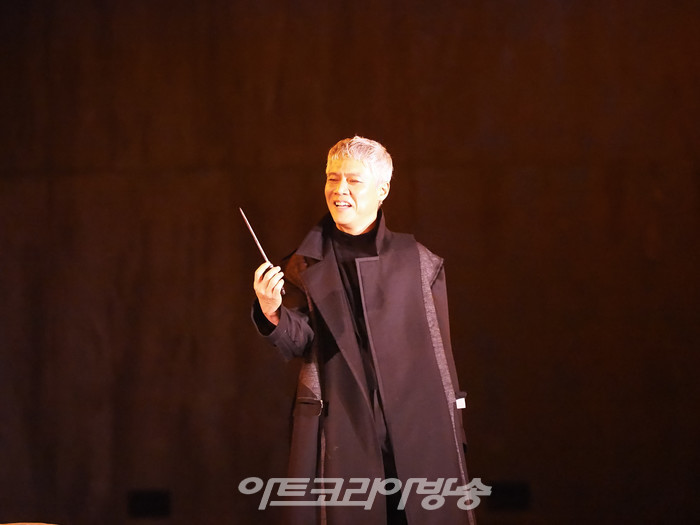 연극 '오셀로' 프레스콜(오셀로 역 박호산) 2023.05.18 사진 ⓒ아트코리아방송 이용선 기자​