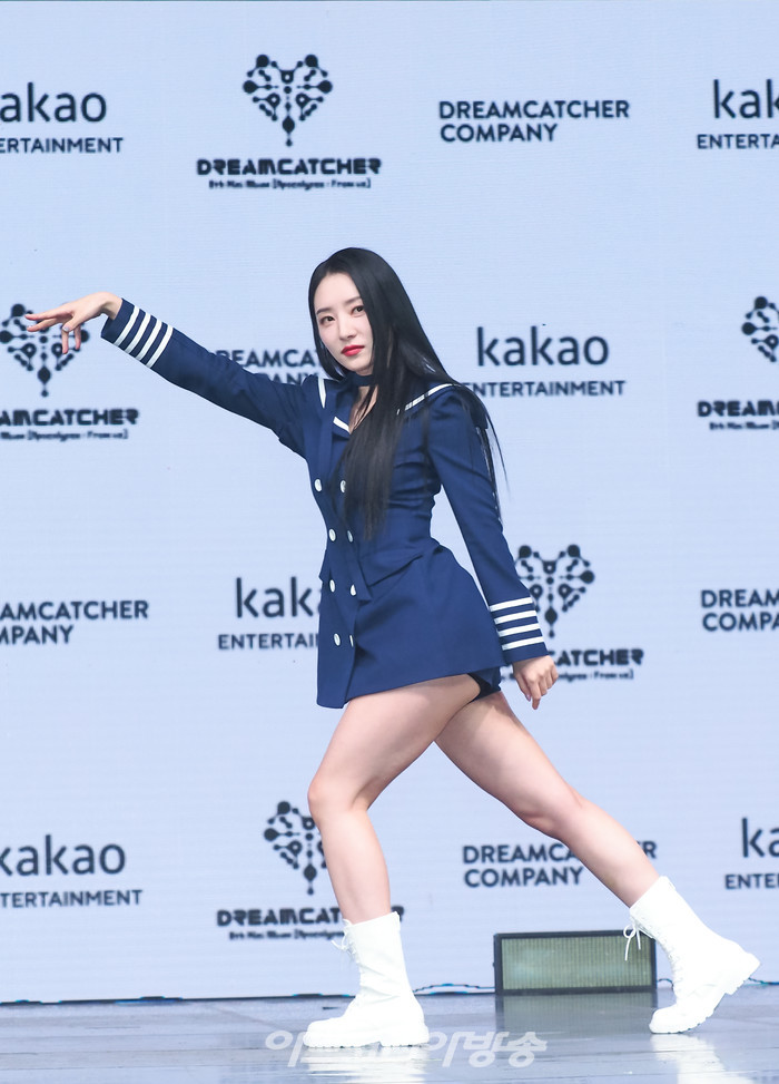 드림캐쳐 여덟 번째 미니앨범 '아포칼립스 : 프롬 어스'(Apocalypse : From us) 발매 기념 쇼케이스(수아) 2023.05.24 사진 ⓒ아트코리아방송 이용선 기자