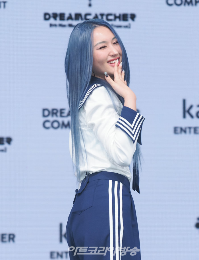 드림캐쳐 여덟 번째 미니앨범 '아포칼립스 : 프롬 어스'(Apocalypse : From us) 발매 기념 쇼케이스(시연) 2023.05.24 사진 ⓒ아트코리아방송 이용선 기자