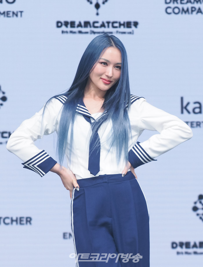 드림캐쳐 여덟 번째 미니앨범 '아포칼립스 : 프롬 어스'(Apocalypse : From us) 발매 기념 쇼케이스(시연) 2023.05.24 사진 ⓒ아트코리아방송 이용선 기자