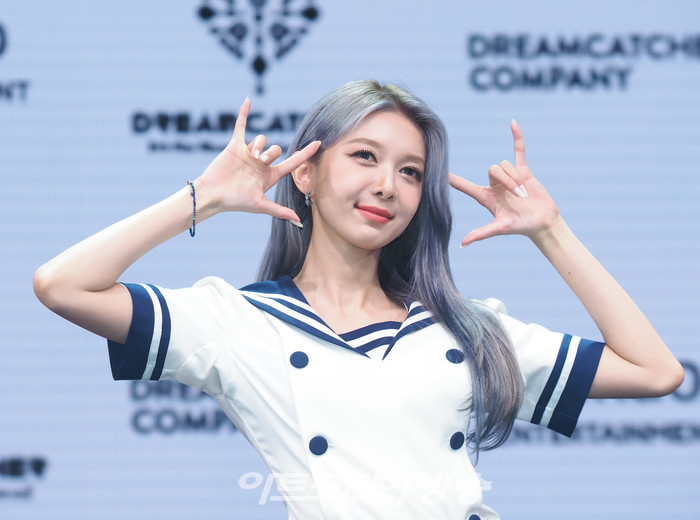 드림캐쳐 여덟 번째 미니앨범 '아포칼립스 : 프롬 어스'(Apocalypse : From us) 발매 기념 쇼케이스(다미) 2023.05.24 사진 ⓒ아트코리아방송 이용선 기자