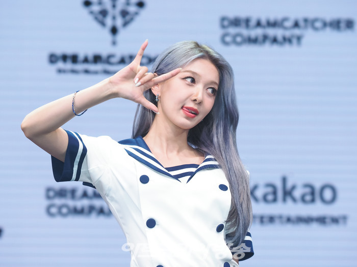 드림캐쳐 여덟 번째 미니앨범 '아포칼립스 : 프롬 어스'(Apocalypse : From us) 발매 기념 쇼케이스(다미) 2023.05.24 사진 ⓒ아트코리아방송 이용선 기자