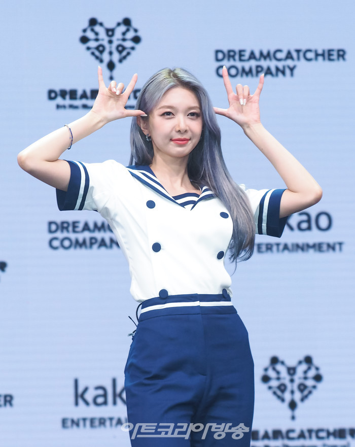 드림캐쳐 여덟 번째 미니앨범 '아포칼립스 : 프롬 어스'(Apocalypse : From us) 발매 기념 쇼케이스(다미) 2023.05.24 사진 ⓒ아트코리아방송 이용선 기자