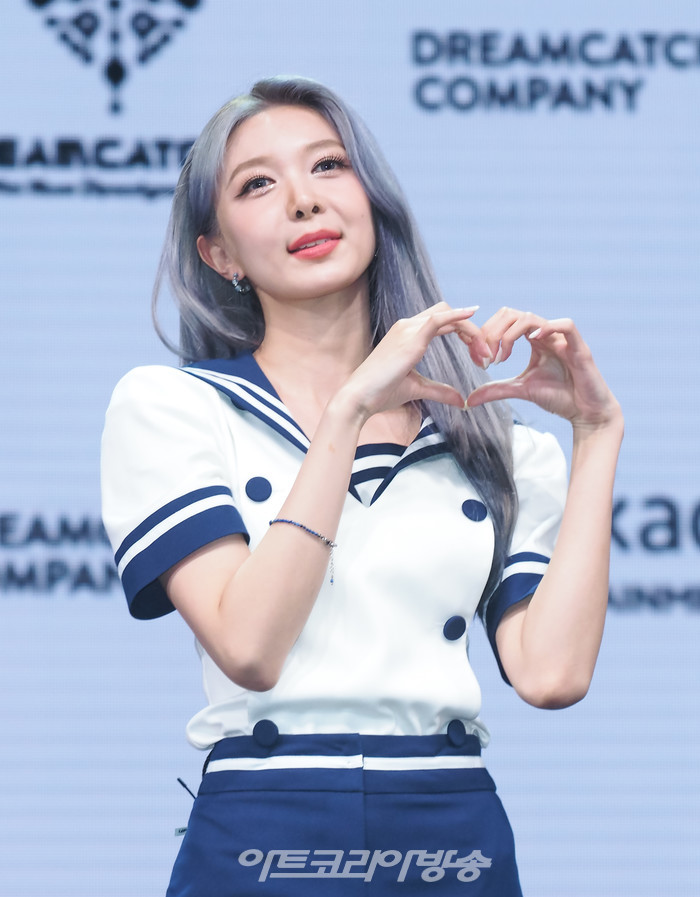 드림캐쳐 여덟 번째 미니앨범 '아포칼립스 : 프롬 어스'(Apocalypse : From us) 발매 기념 쇼케이스(다미) 2023.05.24 사진 ⓒ아트코리아방송 이용선 기자