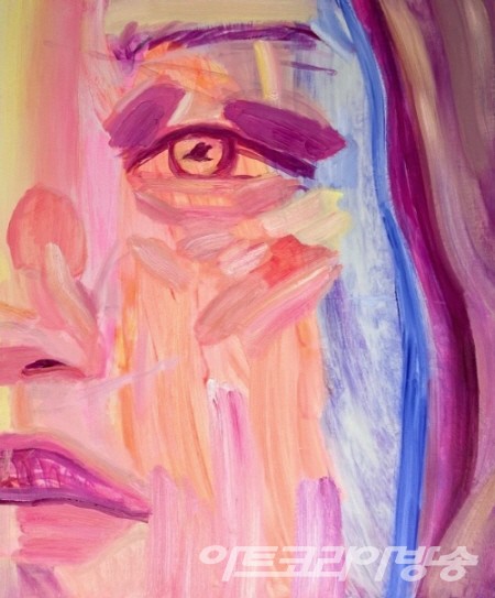 CCARMIN 作 _ Hope_60.6x72.7cm_acrylic and oil on canvas_2023