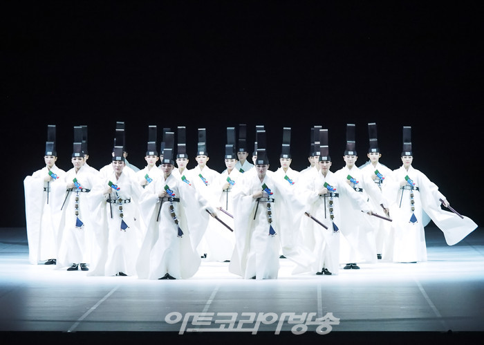 서울시무용단 '일무' 드레스리허설. 2023.05.25 사진 ⓒ아트코리아방송 이용선 기자