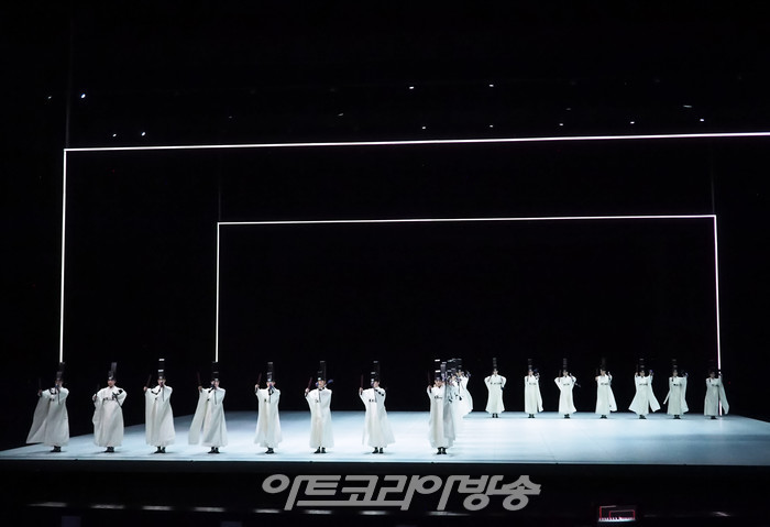 서울시무용단 '일무' 드레스리허설. 2023.05.25 사진 ⓒ아트코리아방송 이용선 기자