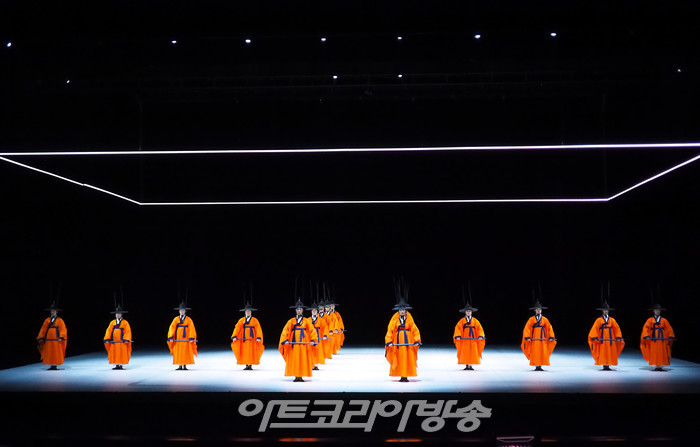 서울시무용단 '일무' 드레스리허설. 2023.05.25 사진 ⓒ아트코리아방송 이용선 기자