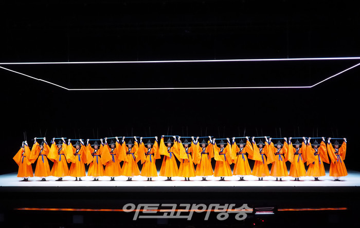 서울시무용단 '일무' 드레스리허설. 2023.05.25 사진 ⓒ아트코리아방송 이용선 기자