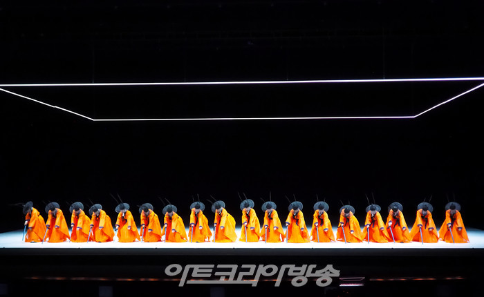 서울시무용단 '일무' 드레스리허설. 2023.05.25 사진 ⓒ아트코리아방송 이용선 기자