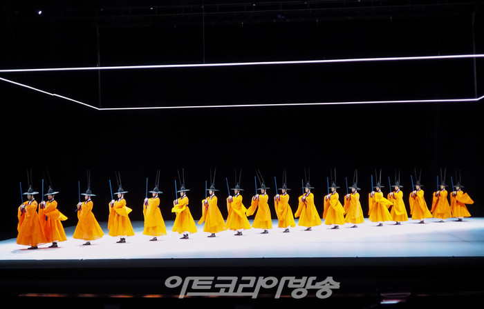 서울시무용단 '일무' 드레스리허설. 2023.05.25 사진 ⓒ아트코리아방송 이용선 기자