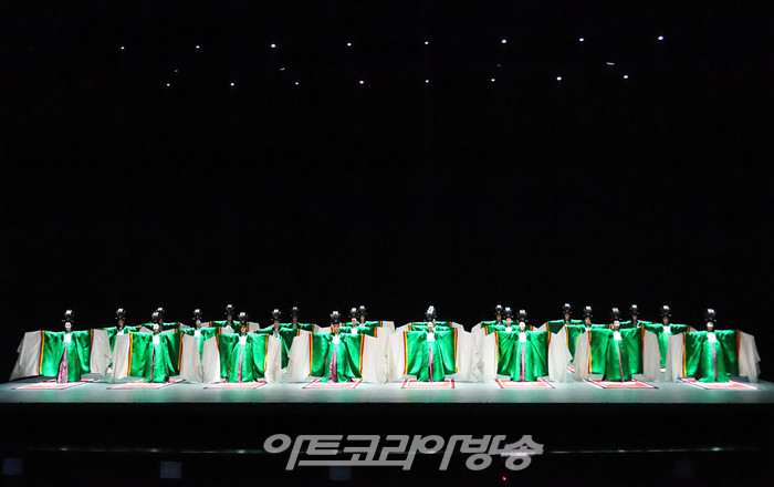 서울시무용단 '일무' 드레스리허설. 2023.05.25 사진 ⓒ아트코리아방송 이용선 기자