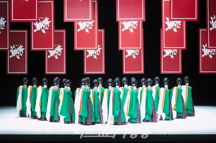 서울시무용단 '일무' 드레스리허설. 2023.05.25 사진 ⓒ아트코리아방송 이용선 기자