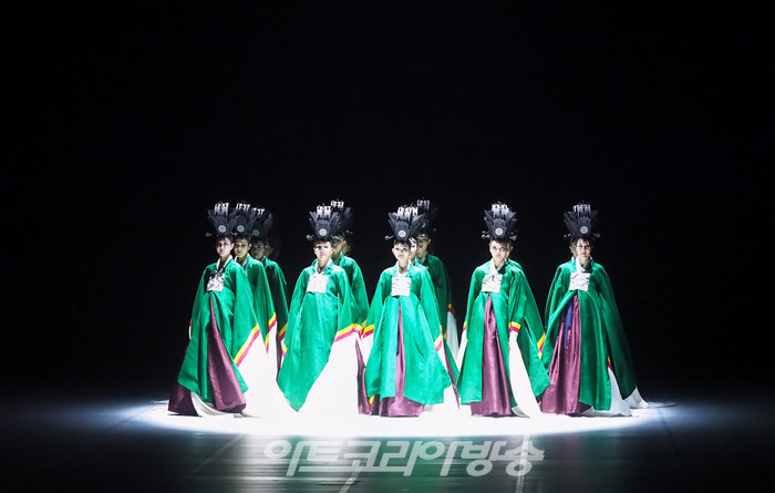 서울시무용단 '일무' 드레스리허설. 2023.05.25 사진 ⓒ아트코리아방송 이용선 기자