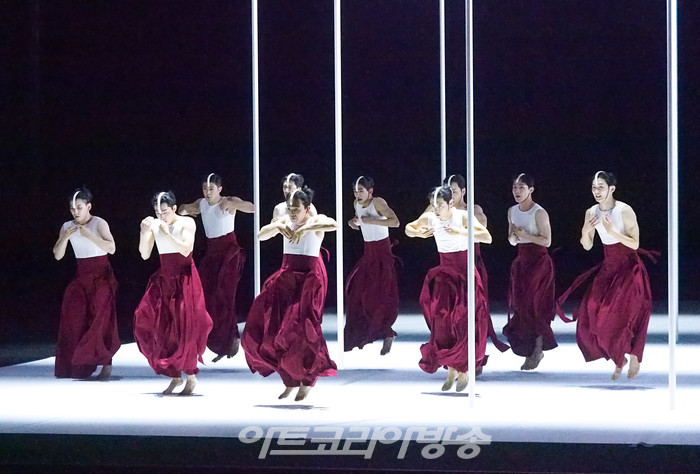 서울시무용단 '일무' 드레스리허설. 2023.05.25 사진 ⓒ아트코리아방송 이용선 기자