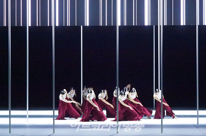 서울시무용단 '일무' 드레스리허설. 2023.05.25 사진 ⓒ아트코리아방송 이용선 기자