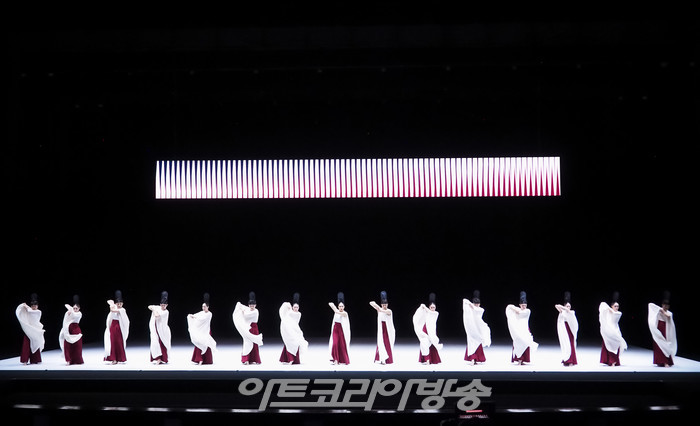 서울시무용단 '일무' 드레스리허설. 2023.05.25 사진 ⓒ아트코리아방송 이용선 기자