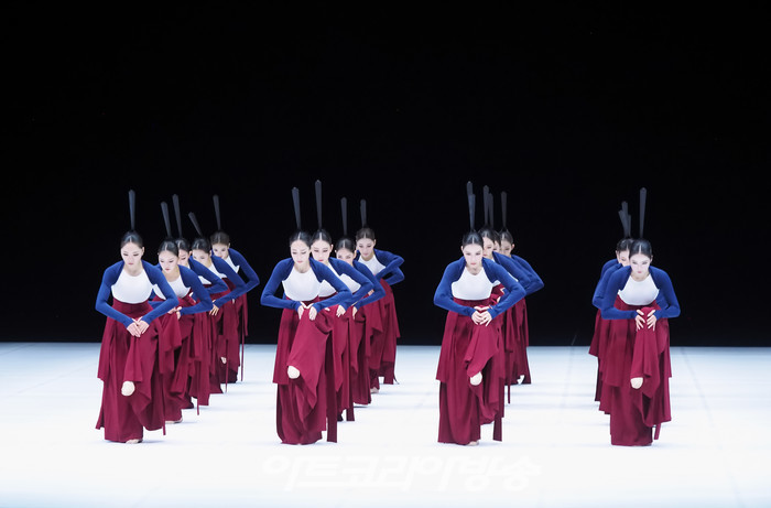 서울시무용단 '일무' 드레스리허설. 2023.05.25 사진 ⓒ아트코리아방송 이용선 기자