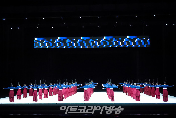 서울시무용단 '일무' 드레스리허설. 2023.05.25 사진 ⓒ아트코리아방송 이용선 기자