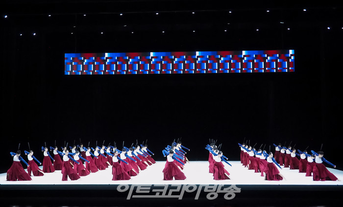 서울시무용단 '일무' 드레스리허설. 2023.05.25 사진 ⓒ아트코리아방송 이용선 기자