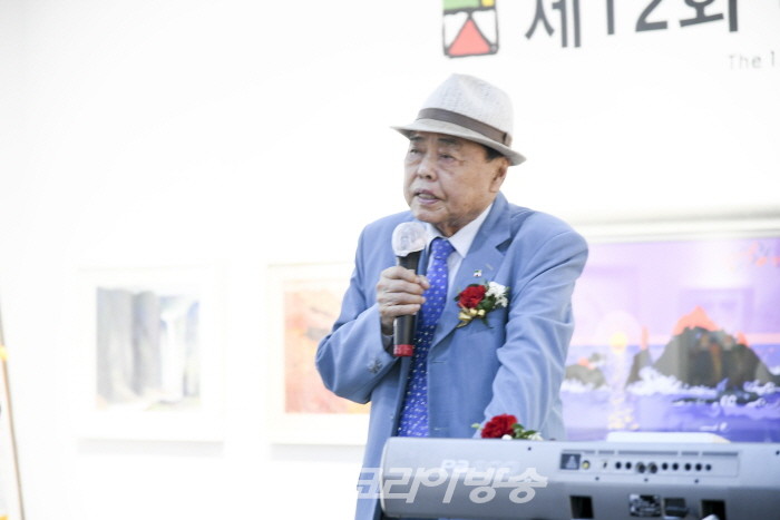 제12회 국전작가협회 회원전 개막행사-양태석 회장