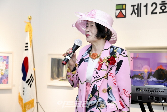제12회 국전작가협회 회원전 개막행사-성낙주 회장