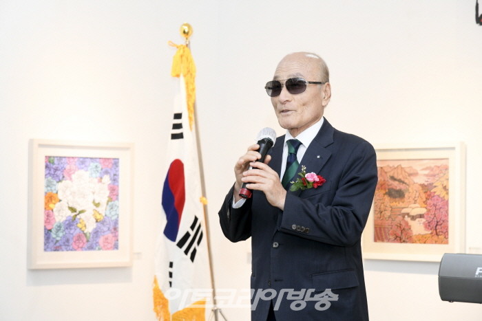제12회 국전작가협회 회원전 개막행사-고종욱 총재