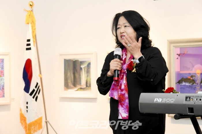 제12회 국전작가협회 회원전 개막행사-Regina Sohn