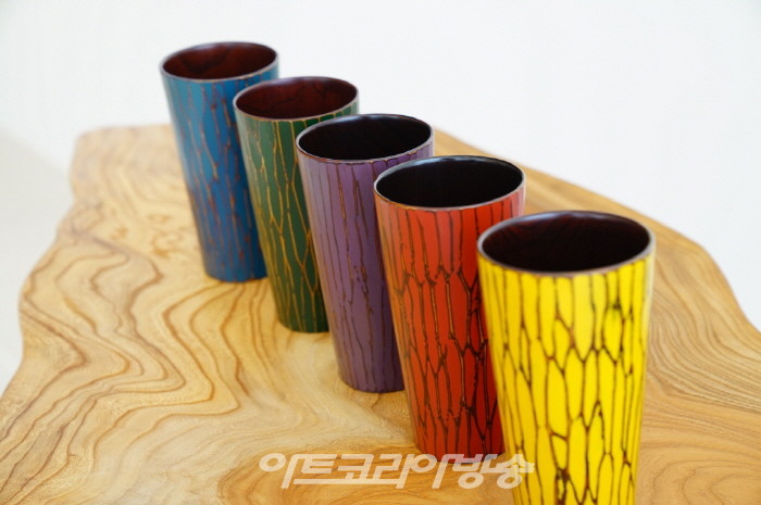 전국공예자랑_소성선 옻칠 컵