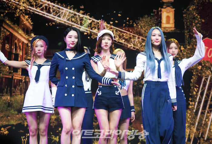 드림캐쳐 여덟 번째 미니앨범 '아포칼립스 : 프롬 어스'(Apocalypse : From us) 발매 기념 쇼케이스(수아-한동-시연-지유-유현-가현-다미) 2023.05.24 사진 ⓒ아트코리아방송 이용선 기자