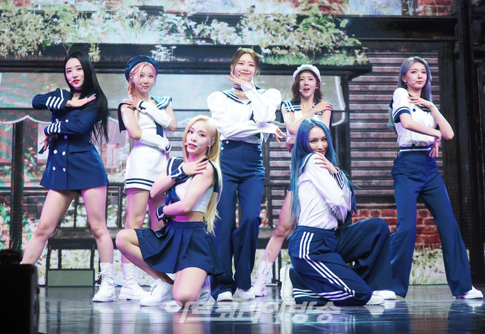 드림캐쳐 여덟 번째 미니앨범 '아포칼립스 : 프롬 어스'(Apocalypse : From us) 발매 기념 쇼케이스(수아-한동-시연-지유-유현-가현-다미) 2023.05.24 사진 ⓒ아트코리아방송 이용선 기자