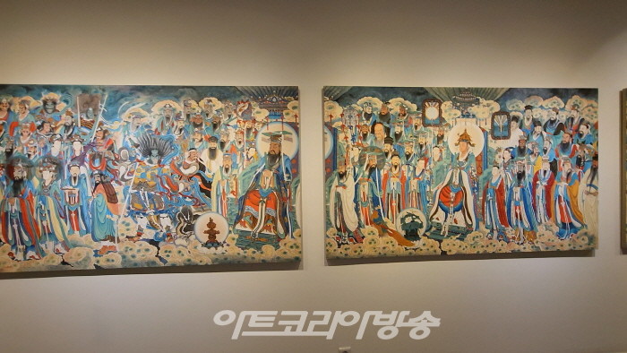 윤인수 16회 개인전 ‘야촌 민화 연대기 상상의 벽을 넘다’