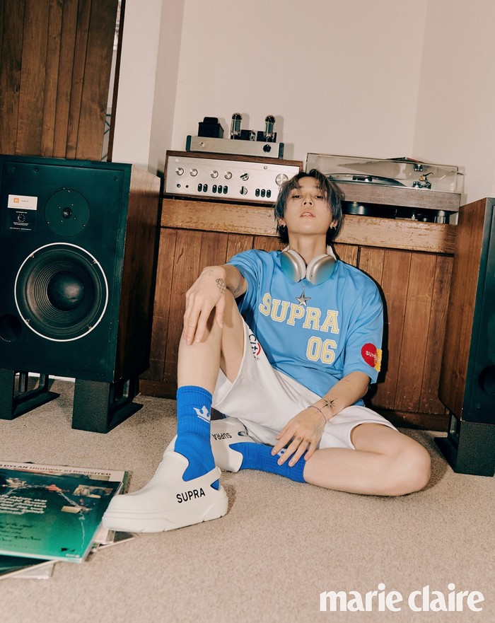 수프라(SUPRA) 아티스트 던 화보. 제공 마리끌레르