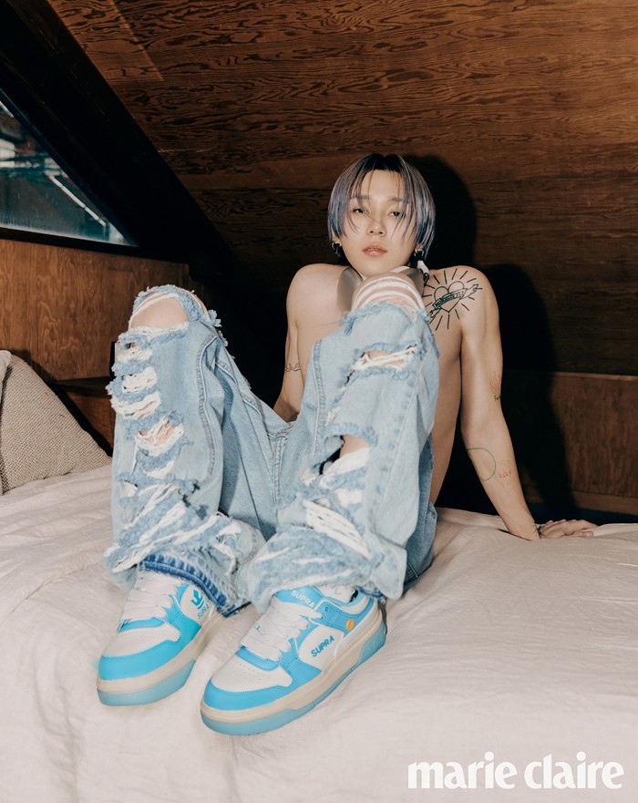 수프라(SUPRA) 아티스트 던 화보. 제공 마리끌레르