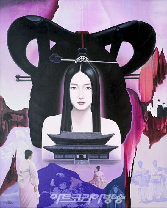 신명성황후_100호_oil on canvas_2000