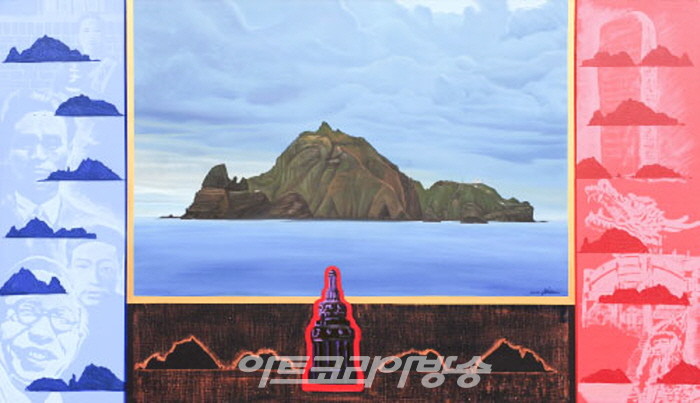 역사의 함성-떠도는혼_120호p_oil on canvas_2003