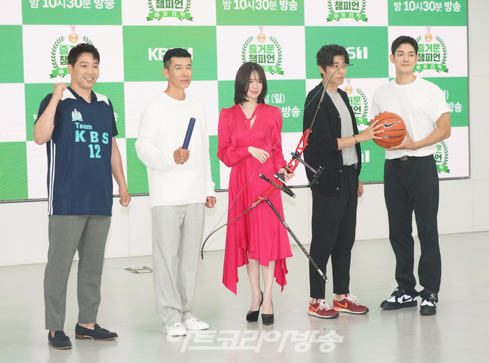 즐거운 챔피언 시즌 3 '어울림픽' 제작발표회(손성권 PD-션-이엘리야-서지석-박재민) 2023.06.02 사진 ⓒ아트코리아방송 이용선 기자