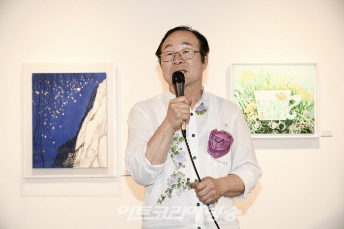 2023 현대미술 교우회전 개막행사-김충식 회장
