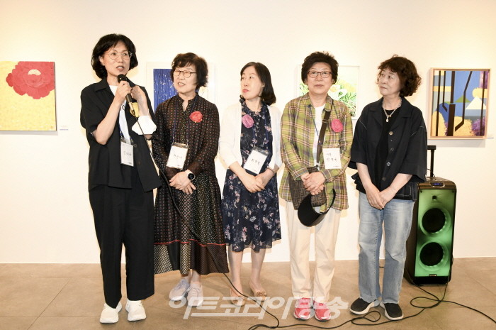 2023 현대미술 교우회전 개막행사-작가 작품소개