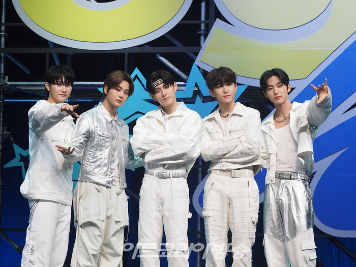 더뉴식스(TNX)  미니 3집 '보이후드'(BOYHOOD) 발매 기념쇼케이스. 2023.06.07 사진  ⓒ아트코리아방송 이용선 기자