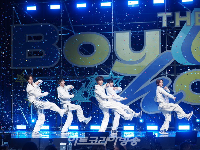 더뉴식스(TNX)  미니 3집 '보이후드'(BOYHOOD) 발매 기념쇼케이스. 2023.06.07 사진  ⓒ아트코리아방송 이용선 기자