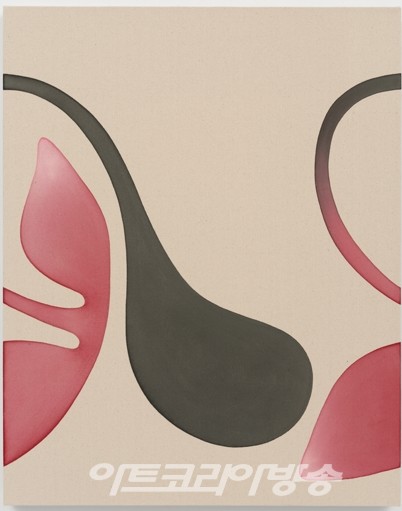 We Took Breakfast At The Promenade And A bird Landed On My Arm, 2023, Dye and canvas,