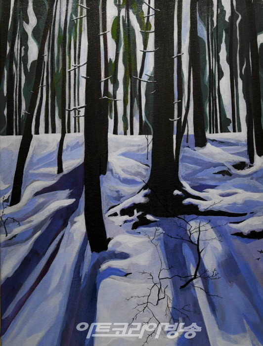 백하리 개인전 ‘계절의 사이에서’-In the woods(End of winter)