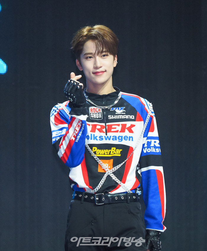 루네이트 첫 번째 미니앨범 '컨티뉴?'(CONTINUE?) 발매 기념 쇼케이스(준우). 2023.06.15 사진 ⓒ아트코리아방송 이용선 기자