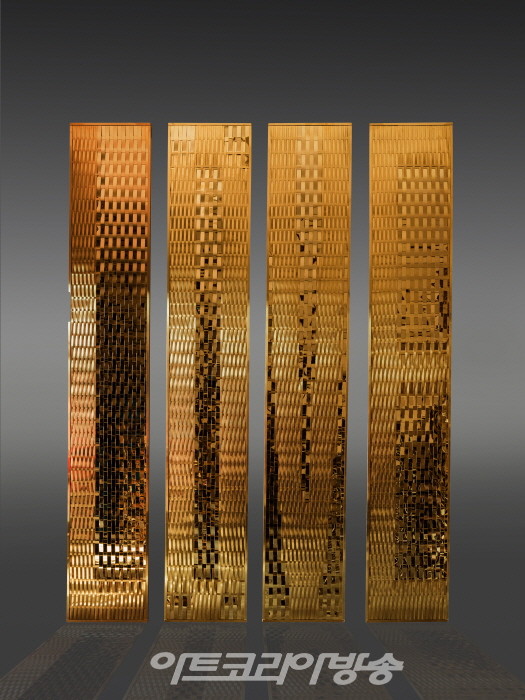 LOVE, 1900x2440mm, 스테인리스 스틸, 2023